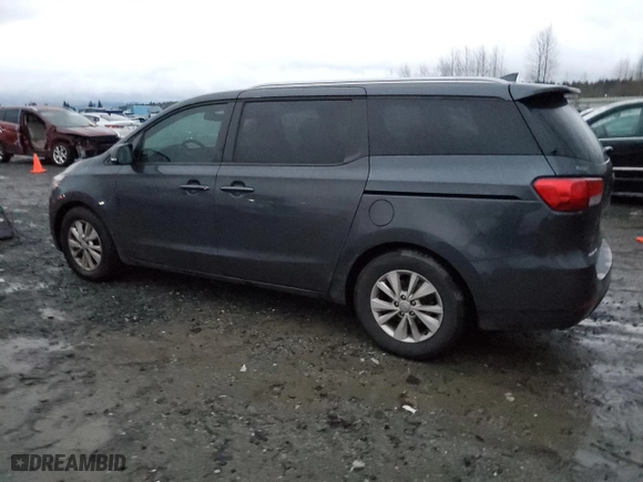 2017 Kia Sedona LX with VIN KNDMB5C1XH6314907, listed as a Copart auction lot 86990754 with NaN miles and Clean Title. Bid and sale history available at carsss.com. Image 2.