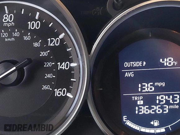 2016 Mazda CX-5 Sport with VIN JM3KE4BY5G0885754, listed as a IAAI auction lot 41103575 with 136,263 mi miles and . Bid and sale history available at carsss.com. Image 16.