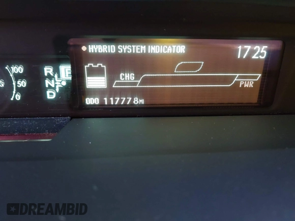 2011 Toyota Prius I with VIN JTDKN3DU2B0253302, listed as a IAAI auction lot 41851501 with 117,778 mi miles and . Bid and sale history available at DreamBid. Image 16.