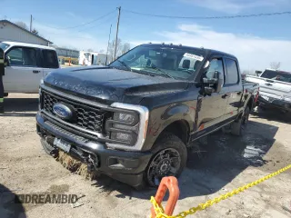 2023 Ford F-250 XL z VIN 1FT8W2BT5PEC75753, wystawiony jako Copart lot #48381535 z przebiegiem Nie podano mil oraz Szkody całkowita. Historia ofert i sprzedaży dostępna na DreamBid. Obrazek 1.
