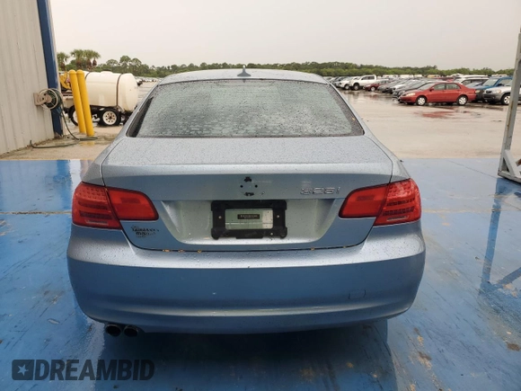 2013 BMW 3 Series 328i with VIN WBAKE3C54DE771778, listed as a Copart auction lot 65332544 with 103,945 mi miles and Salvage Title. Bid and sale history available at carsss.com. Image 6.