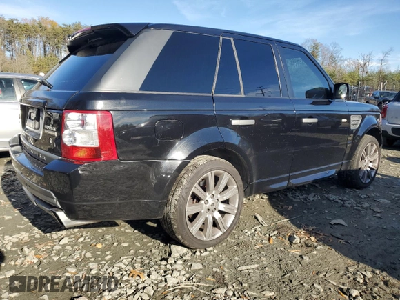 2009 Land Rover Range Rover Sport SC z VIN SALSH23479A212972, wystawiony jako Copart lot #82089474 z przebiegiem 177 587 mil mil oraz Szkoda całkowita • Salvage title. Historia ofert i sprzedaży dostępna na DreamBid. Obrazek 3.