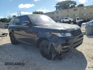 2017 Land Rover Range Rover Sport z VIN SALWR2FE8HA142075, wystawiony jako Copart lot #82588754 z przebiegiem 74 299 mil mil oraz Szkoda całkowita • Salvage title. Historia ofert i sprzedaży dostępna na DreamBid. Obrazek 4.