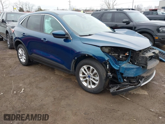 2020 Ford Escape SE with VIN 1FMCU9G69LUB02647, listed as a IAAI auction lot 41549014 with 53,170 mi miles. Bid and sale history available at carsss.com. Image 1.