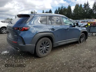 2025 Mazda CX-50 S Preferred with VIN 7MMVABBM4SN321267, listed as a Copart auction lot 52162865 with 4,118 mi miles and Salvage Title. Bid and sale history available at DreamBid. Image 3.