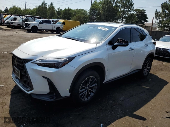 2023 Lexus NX with VIN JTJGKCEZXP5008389, listed as a Copart auction lot 62543604 with 8,347 mi miles and Clean Title. Bid and sale history available at carsss.com. Image 1.