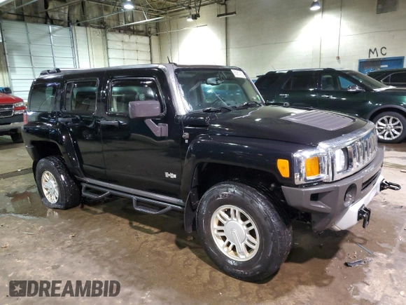 2008 Hummer H3 SUV Luxury with VIN 5GTEN13E988198491, listed as a Copart auction lot 88967435 with 111,980 mi miles and Clean Title. Bid and sale history available at carsss.com. Image 4.