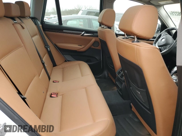 2017 BMW X3 xDrive35i with VIN 5UXWX7C59H0U40329, listed as a Copart auction lot 49296225 with 75,584 mi miles and Salvage Title. Bid and sale history available at DreamBid. Image 11.