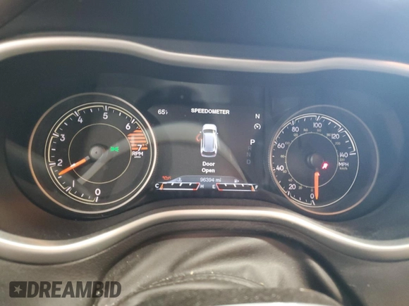 2016 Jeep Cherokee Overland with VIN 1C4PJLJB0GW302604, listed as a Copart auction lot 70624834 with 96,394 mi miles and Salvage title. Bid and sale history available at DreamBid. Image 9.