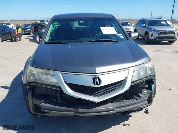 2010 Acura MDX with VIN 2HNYD2H20AH532199, listed as a IAAI auction lot 41683058 with 224,965 mi miles. Bid and sale history available at carsss.com. Image 12.