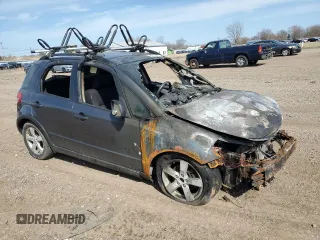 2012 Suzuki SX4 Crossover with VIN JS2YB5A31C6303993, listed as a Copart auction lot 49619045 with Not Provided miles and Salvage Title. Bid and sale history available at DreamBid. Image 4.
