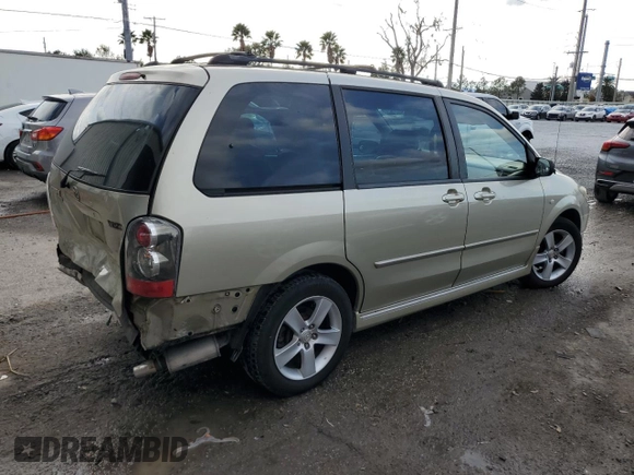 2005 Mazda MPV LX z VIN JM3LW28J450548215, wystawiony jako Copart lot #84566794 z przebiegiem 164 916 mil mil oraz Szkoda całkowita • Salvage title. Historia ofert i sprzedaży dostępna na DreamBid. Obrazek 3.