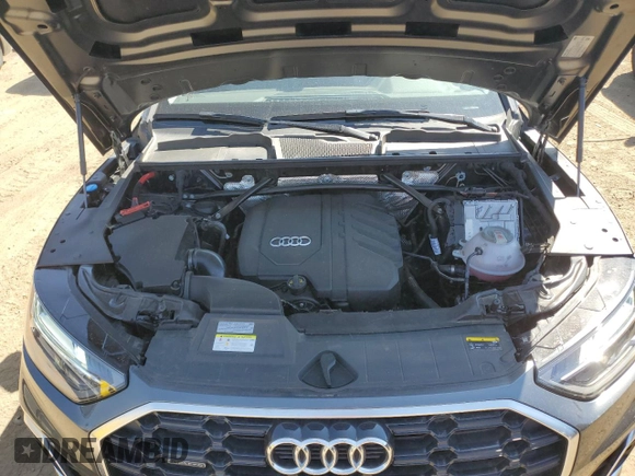 2022 Audi Q5 S line Premium with VIN WA1GAAFY5N2101636, listed as a Copart auction lot 68905304 with 16,019 mi miles and Salvage Title. Bid and sale history available at carsss.com. Image 12.