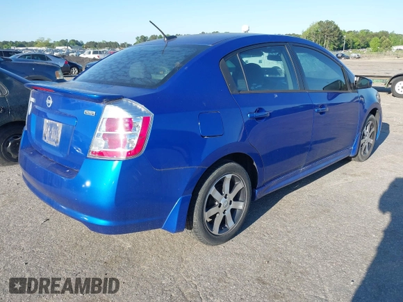 2012 Nissan Sentra SR with VIN 3N1AB6AP4CL725379, listed as a IAAI auction lot 42142059 with 118,023 mi miles and . Bid and sale history available at DreamBid. Image 4.
