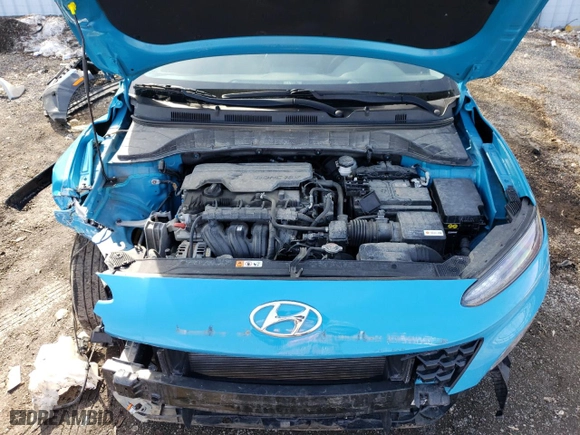 2022 Hyundai Kona Preferred with VIN KM8K22AB6NU810548, listed as a Copart auction lot 49666175 with 78,983 mi miles and Salvage Title. Bid and sale history available at carsss.com. Image 12.