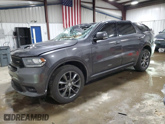2018 Dodge Durango GT с VIN 1C4RDJDG4JC474798, выставлен на аукционе Copart как лот 56108425 с пробегом 104 319 миль миль и Списание • Salvage title. История ставок и продаж доступна на DreamBid. Изображение 1.