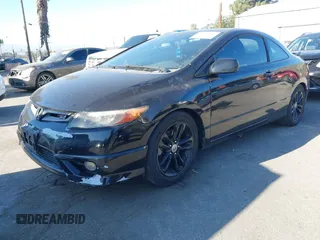 2008 Honda Civic Cpe Si with VIN 2HGFG21578H701056, listed as a IAAI auction lot 41644991 with 193,894 mi miles. Bid and sale history available at carsss.com. Image 2.