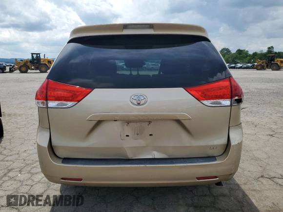2014 Toyota Sienna LE AAS with VIN 5TDKK3DC4ES412399, listed as a Copart auction lot 65276625 with 264,283 mi miles and Clean title. Bid and sale history available at DreamBid. Image 6.