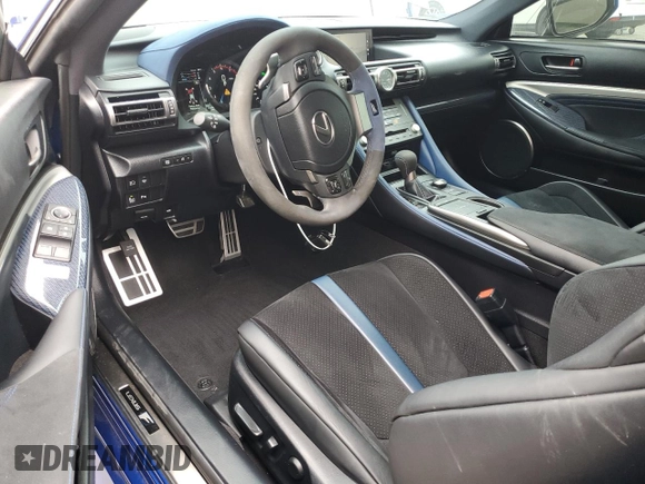 2022 Lexus RC with VIN JTHYP5BCXN5008361, listed as a Copart auction lot 49671335 with 26,096 mi miles and Salvage title. Bid and sale history available at DreamBid. Image 8.
