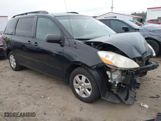 2010 Toyota Sienna CE with VIN 5TDKK4CCXAS329626, listed as a IAAI auction lot 41464436 with 123,403 mi miles. Bid and sale history available at carsss.com. Image 1.