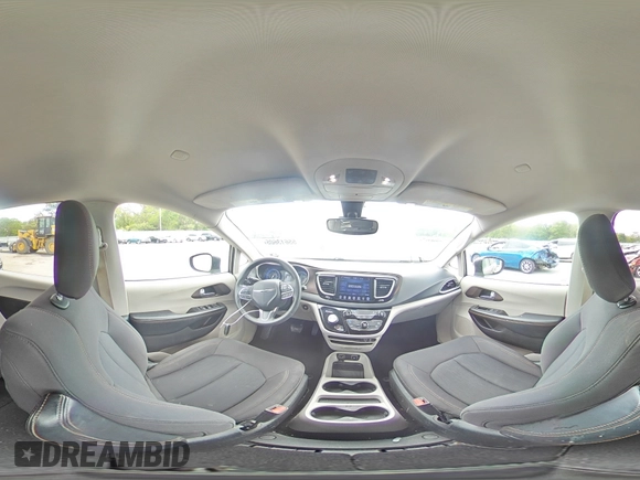 2017 Chrysler Pacifica Touring with VIN 2C4RC1DG5HR537931, listed as a Copart auction lot 55613605 with 159,536 mi miles and Salvage Title. Bid and sale history available at DreamBid. Image 15.