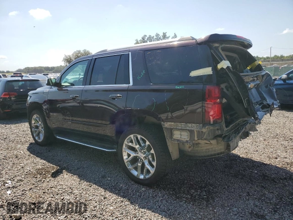 2020 Chevrolet Tahoe Premier with VIN 1GNSKCKC4LR217375, listed as a Copart auction lot 53396524 with 93,035 mi miles and Salvage title. Bid and sale history available at DreamBid. Image 2.