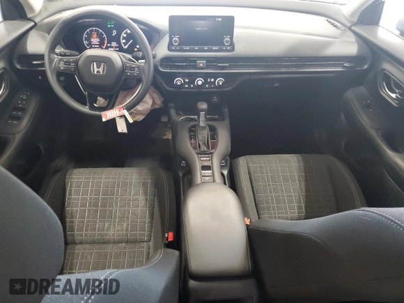 2023 Honda HR-V LX with VIN 3CZRZ2H36PM732951, listed as a Copart auction lot 61979945 with 19,752 mi miles and Salvage title. Bid and sale history available at DreamBid. Image 8.