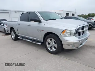 2017 Ram 1500 Big Horn with VIN 1C6RR6LT3HS500618, listed as a IAAI auction lot 41424471 with 123,217 mi miles and . Bid and sale history available at DreamBid. Image 1.