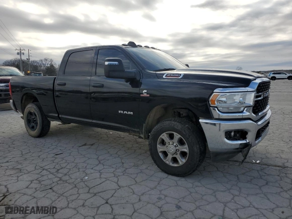 2024 Ram 2500 Big Horn with VIN 3C6UR5DLXRG169662, listed as a Copart auction lot 44687915 with 91,977 mi miles and Salvage Title. Bid and sale history available at carsss.com. Image 4.