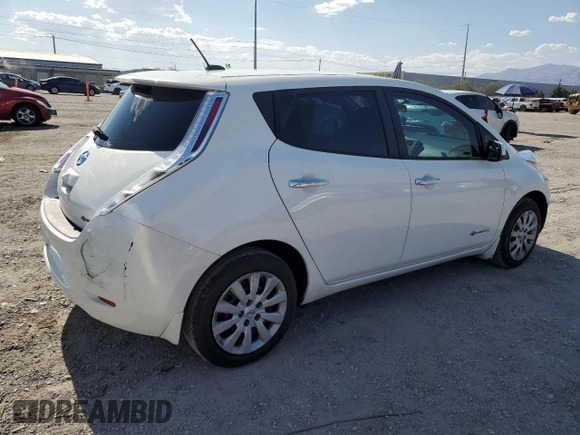2015 Nissan LEAF SL with VIN 1N4AZ0CP4FC304089, listed as a Copart auction lot 60136545 with 68,423 mi miles and Salvage title. Bid and sale history available at DreamBid. Image 3.