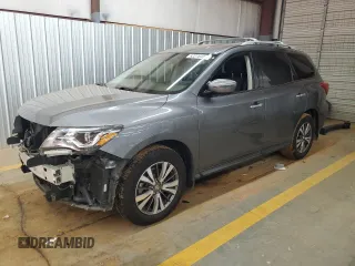 2018 Nissan Pathfinder S with VIN 5N1DR2MNXJC674404, listed as a Copart auction lot 62276405 with 96,513 mi miles and Salvage title. Bid and sale history available at DreamBid. Image 1.