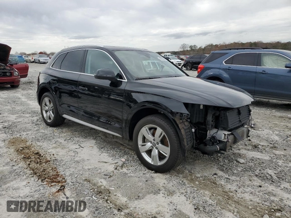 2018 Audi Q5 Premium Plus with VIN WA1BNAFY7J2056093, listed as a Copart auction lot 69822892 with 66,752 mi miles. Bid and sale history available at carsss.com. Image 4.