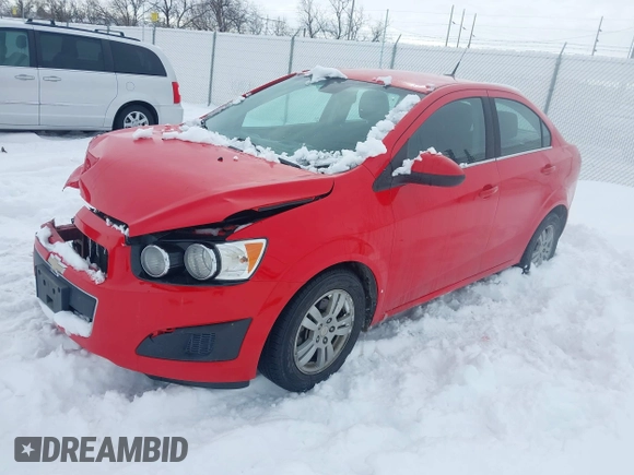 2014 Chevrolet Sonic LT with VIN 1G1JC5SH3E4148938, listed as a IAAI auction lot 41614802 with 135,847 mi miles and . Bid and sale history available at DreamBid. Image 2.
