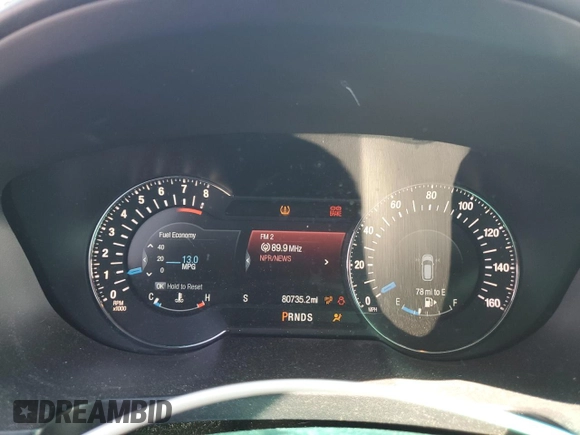 2016 Ford Explorer Platinum with VIN 1FM5K8HT5GGB95331, listed as a Copart auction lot 57315175 with 80,735 mi miles and Salvage title. Bid and sale history available at DreamBid. Image 9.