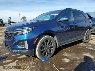 2022 Chevrolet Equinox RS with VIN 3GNAXWEV6NS115278, listed as a Copart auction lot 46452915 with 32,352 mi miles and Non Repairable. Bid and sale history available at carsss.com. Image 1.