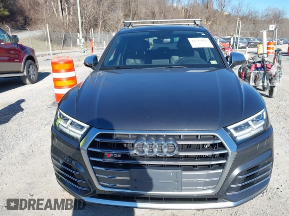2018 Audi SQ5 with VIN WA1A4BFY6J2023333, listed as a IAAI auction lot 41645265 with 59,816 mi miles and . Bid and sale history available at DreamBid. Image 12.