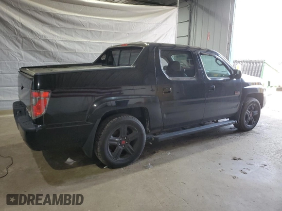 2013 Honda Ridgeline RTL with VIN 5FPYK1F57DB008861, listed as a Copart auction lot 55998335 with 226,567 mi miles and Salvage title. Bid and sale history available at DreamBid. Image 3.