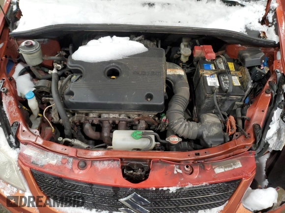 2007 Suzuki SX4 with VIN JS2YB415975101202, listed as a Copart auction lot 88231965 with 135,268 mi miles and Salvage Title. Bid and sale history available at DreamBid. Image 11.