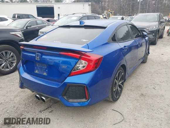 2017 Honda Civic Sedan Si with VIN 2HGFC1E52HH700736, listed as a IAAI auction lot 41785831 with 104,513 mi miles. Bid and sale history available at carsss.com. Image 4.