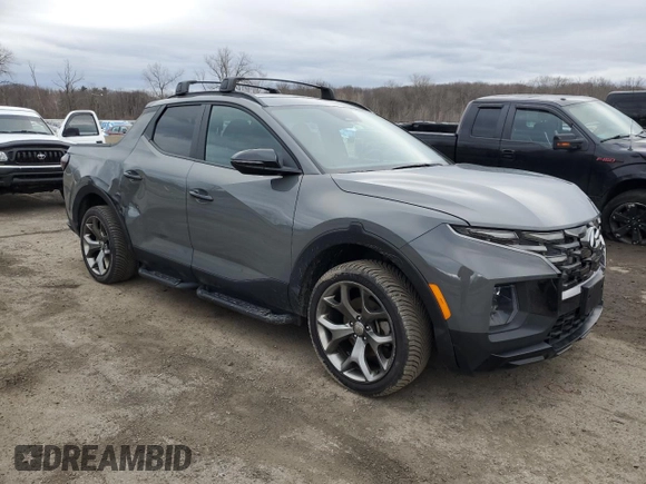 2024 Hyundai Santa Cruz Night Edition z VIN 5NTJCDAF8RH090280, wystawiony jako Copart lot #48178775 z przebiegiem 35 732 mil mil oraz Szkoda całkowita • Salvage title. Historia ofert i sprzedaży dostępna na DreamBid. Obrazek 4.