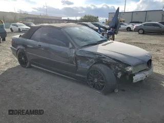 2006 BMW 3 Series 330Ci with VIN WBABW53496PZ41513, listed as a Copart auction lot 82314344 with 0 mi miles and Salvage Title. Bid and sale history available at carsss.com. Image 4.