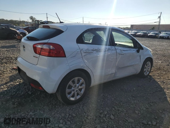 2014 Kia Rio EX with VIN KNADN5A37E6410739, listed as a Copart auction lot 70122594 with 60,177 mi miles and Salvage Title. Bid and sale history available at carsss.com. Image 3.