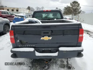 2017 Chevrolet Silverado 1500 Work Truck with VIN 1GCVKNEH1HZ285195, listed as a Copart auction lot 43771695 with 129,135 mi miles and Salvage Title. Bid and sale history available at carsss.com. Image 6.