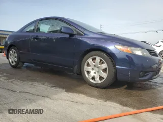 2008 Honda Civic Cpe LX with VIN 2HGFG12608H558520, listed as a Copart auction lot 53000085 with 340,170 mi miles and Salvage Title. Bid and sale history available at carsss.com. Image 4.