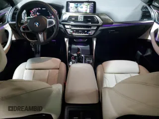 2020 BMW X4 M40i with VIN 5UX2V5C07L9B70294, listed as a Copart auction lot 47483825 with 62,407 mi miles and Salvage title. Bid and sale history available at DreamBid. Image 8.