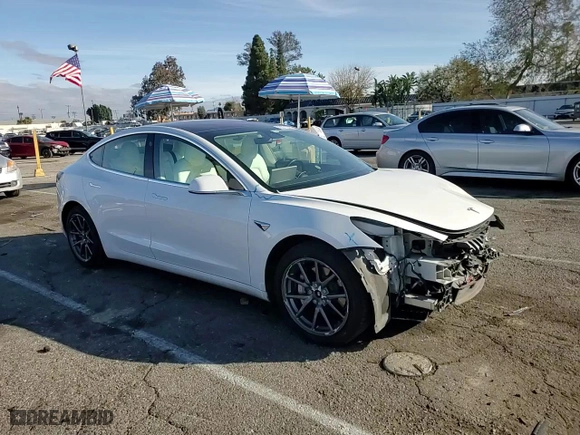 2018 Tesla Model 3 Long Range Battery with VIN 5YJ3E1EB7JF134781, listed as a Copart auction lot 43371545 with 78,437 mi miles and Salvage Title. Bid and sale history available at carsss.com. Image 11.