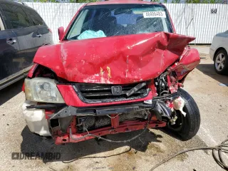 2000 Honda CR-V EX with VIN JHLRD186XYC029772, listed as a Copart auction lot 48406483 with 0 mi miles and Salvage Title. Bid and sale history available at carsss.com. Image 5.