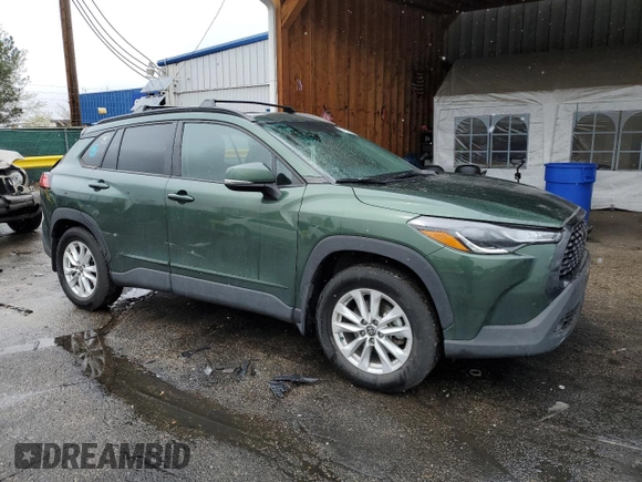 2022 Toyota Corolla Cross LE с VIN 7MUBAABG2NV037163, выставлен на аукционе Copart как лот 53653215 с пробегом 23 400 миль миль и Списание • Salvage title. История ставок и продаж доступна на DreamBid. Изображение 4.