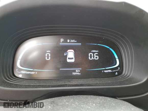 2023 Hyundai Venue Limited with VIN KMHRC8A37PU224340, listed as a Copart auction lot 49255025 with 75,994 mi miles and Salvage Title. Bid and sale history available at DreamBid. Image 9.