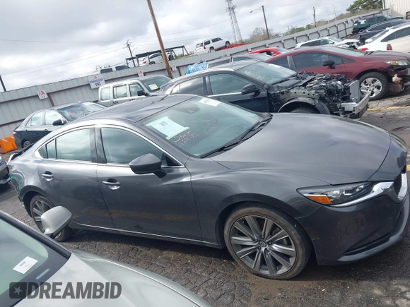 2021 Mazda 6 Grand Touring with VIN JM1GL1TY7M1609423, listed as a IAAI auction lot 41571966 with 80,485 mi miles. Bid and sale history available at carsss.com. Image 13.